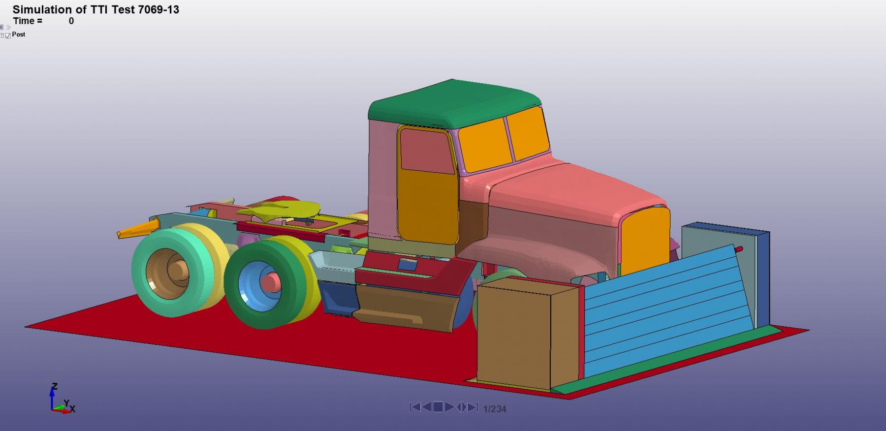 surface mounted road blocker barrier impact test certificate